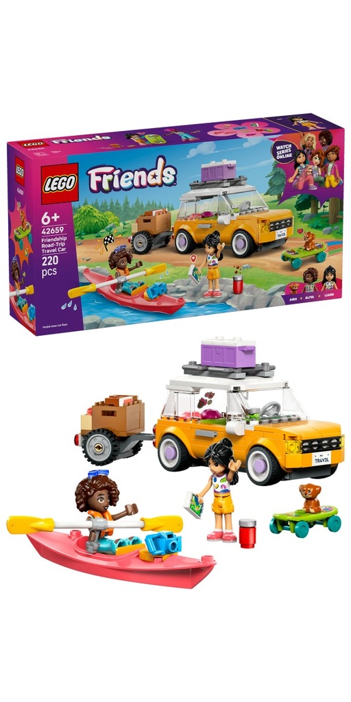 Friendship Road-Trip Travel Car