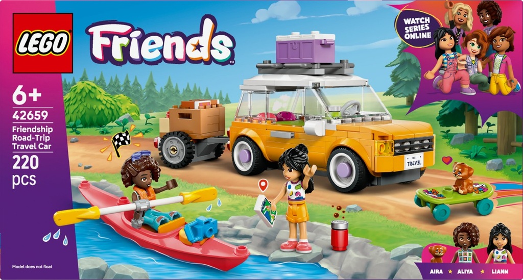 Friendship Road-Trip Travel Car