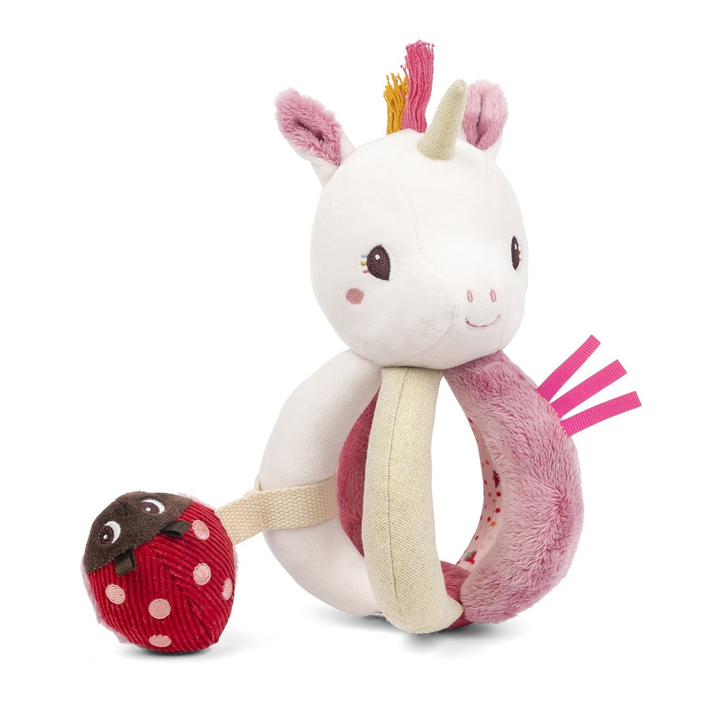 Lilliputiens - Einhornrassel Mit Griffen - Lena Das Einhorn