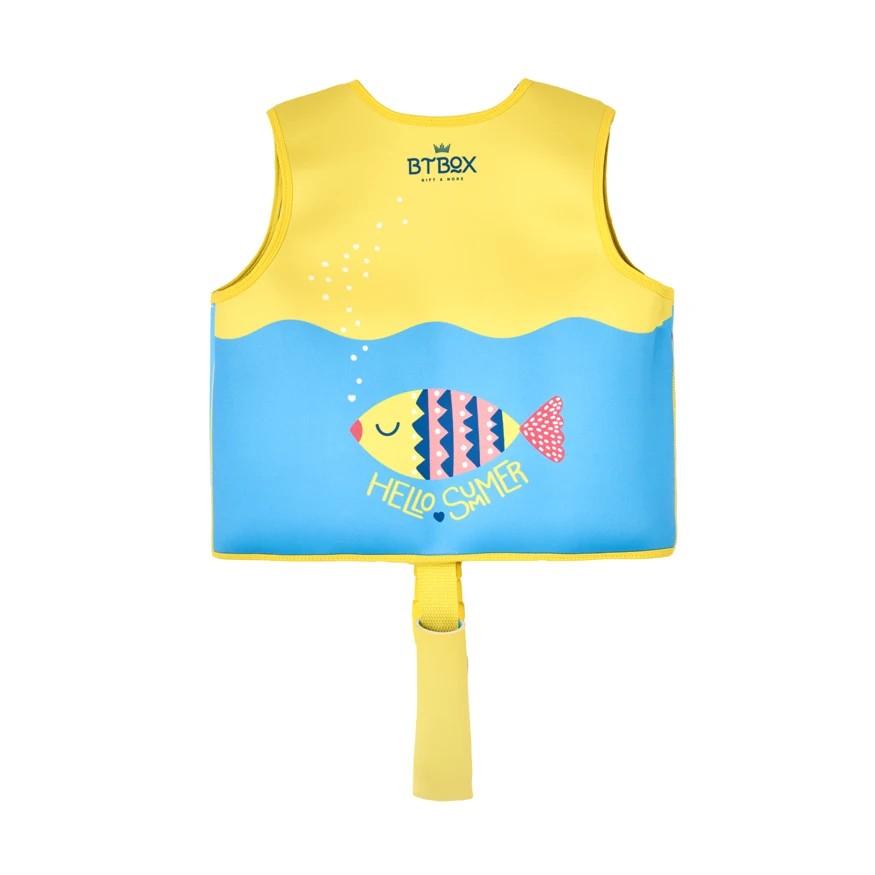 Chaleco Flotador Peces Btbox Para Niños