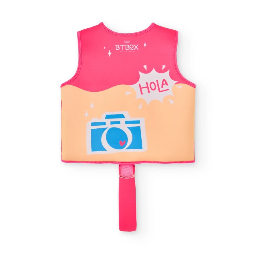 Chaleco Flotador Cámara Flash Btbox Para Niños