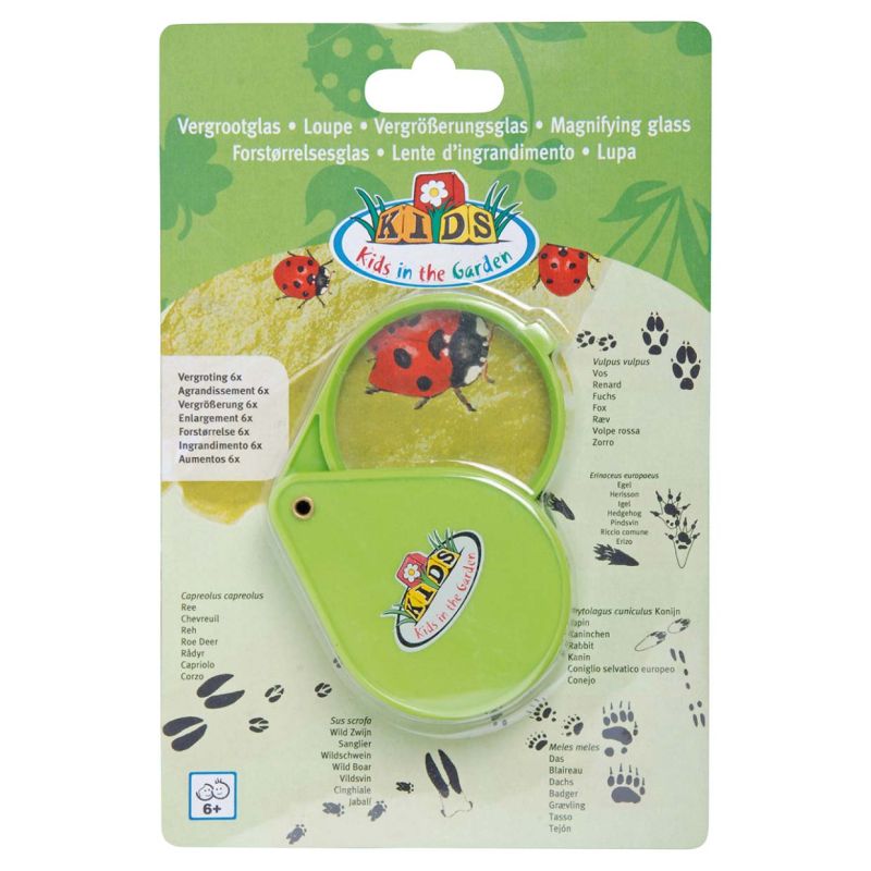 ESSCHERT Kids - Vergrootglas - Groen - 6,5x1,8x15,4 Cm