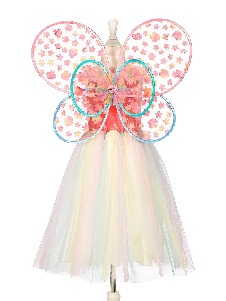 Souza! - Kinderkostüm – Fee Flora - 3-4 Jahre, 98-104 Cm