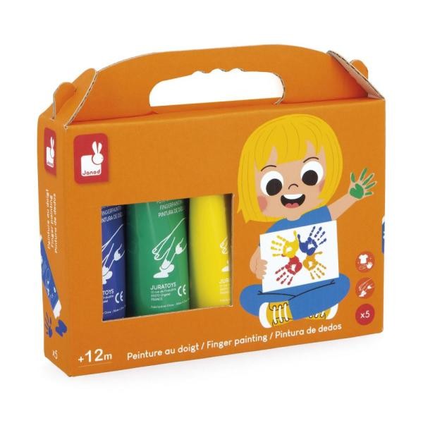 Janod Colorino Ujjfestékek 5 Db