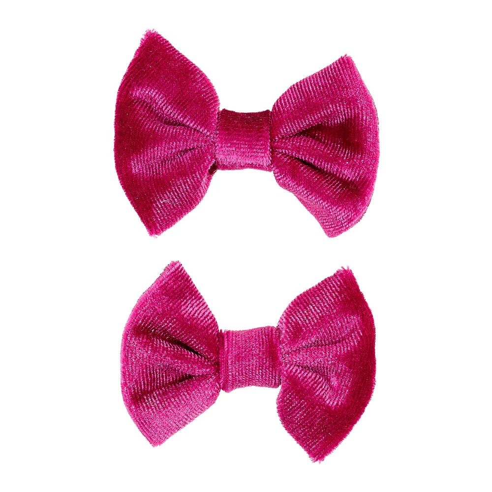Pinzas Moños Fucsia Jutta