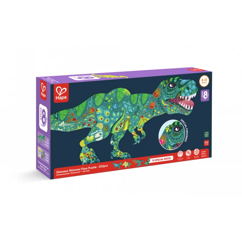Puzzle Shimmer Dinosaurio