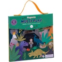 Magnetic Multi Play - Dino - Arts & Crafts for Ages 3 to 5 - Fat Brain Toys