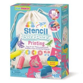 Set Creativ - Imprimare Cu Sabloane Pentru Textile
