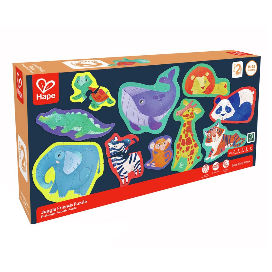 Puzzle Jungle 2 a 6 Piezas