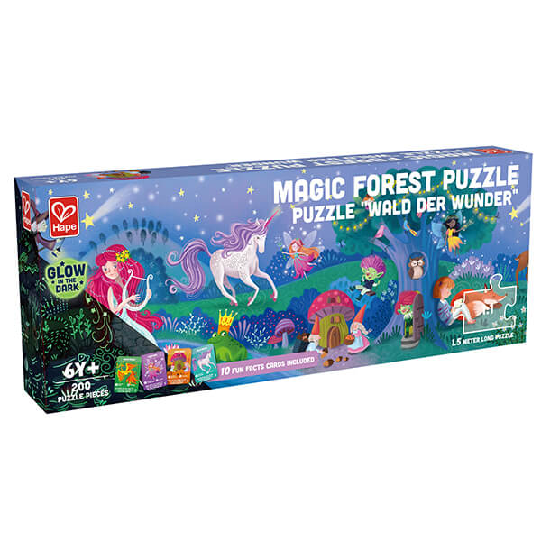 Puzzle Brilla en Oscuridad Magico 200 Piezas 