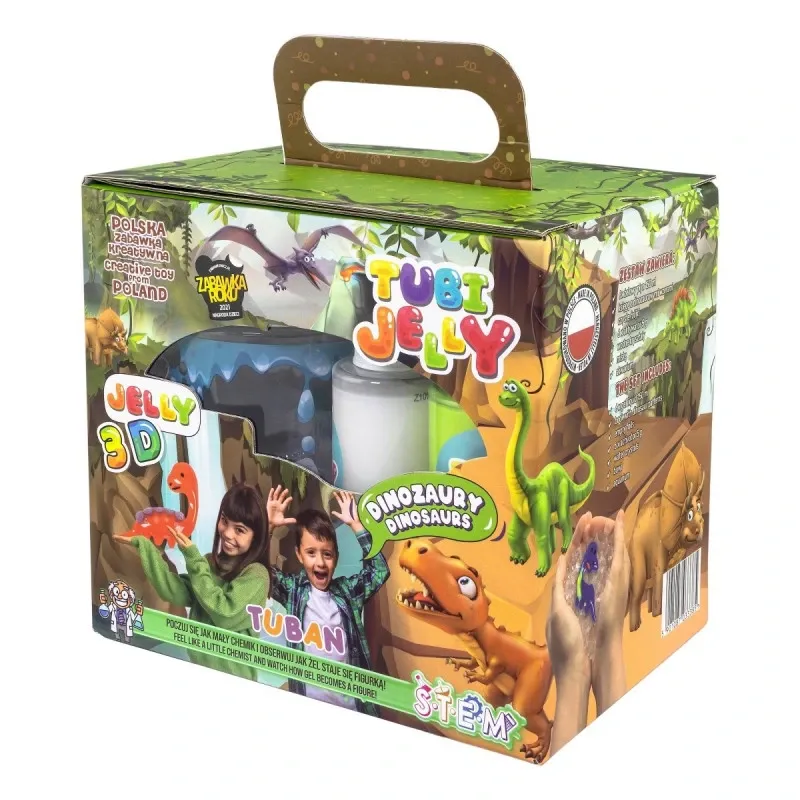 Tuban Zestaw Tubi Jelly Dinozaury