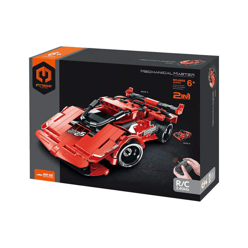 Klocki R/C Super Auto 2w1 341el