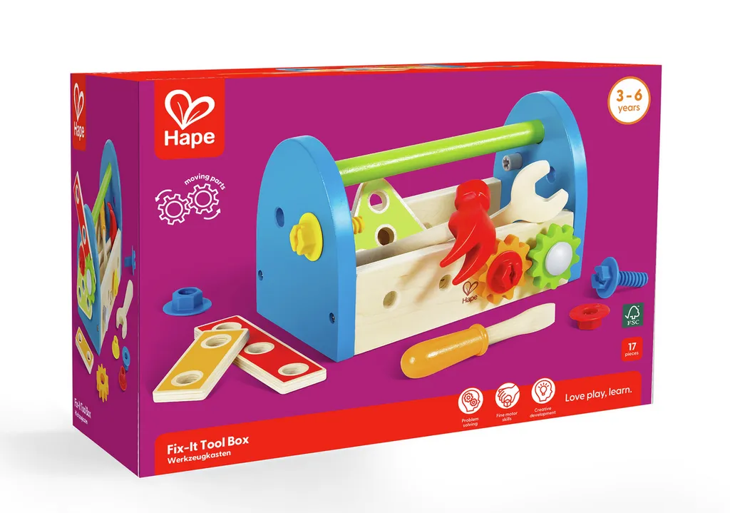 Hape Toys Fix It Tool Box
