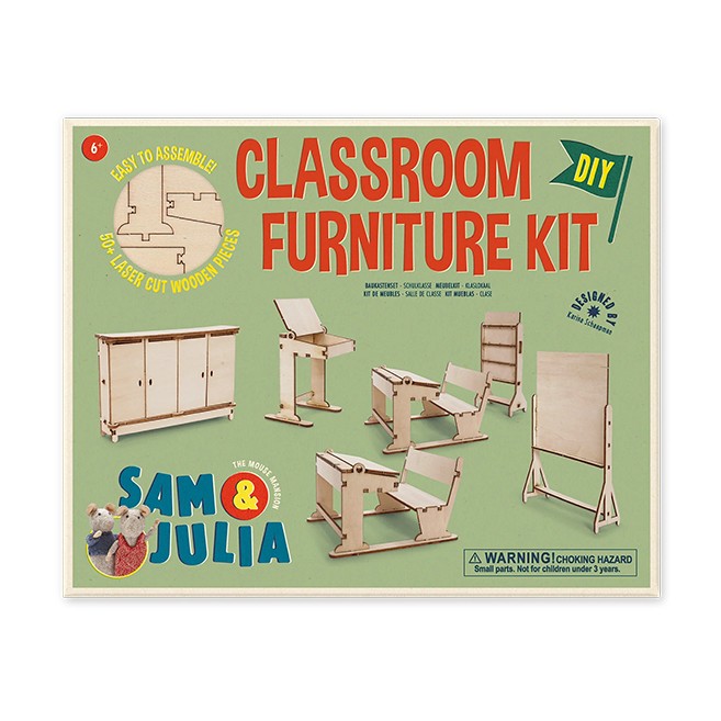 The Mouse Mansion muebles Classroom