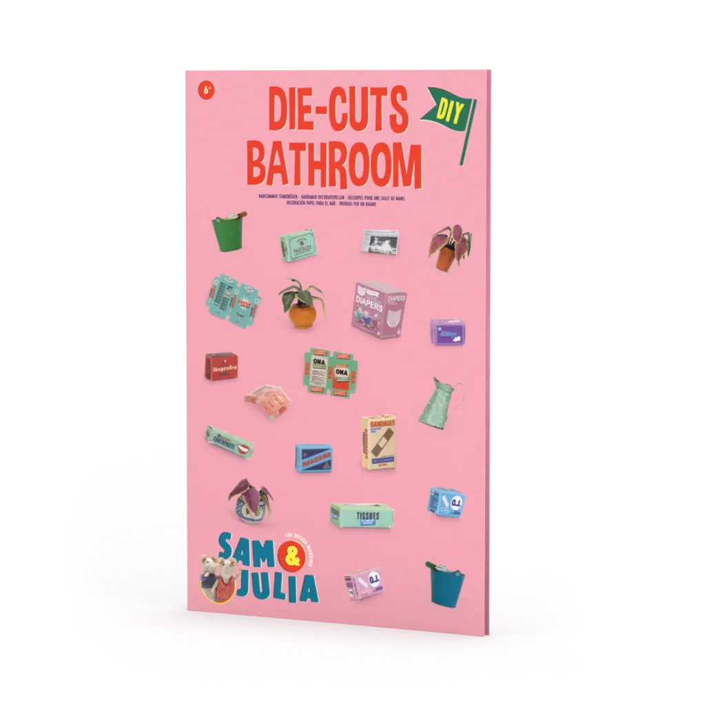 Die Cuts Bathroom