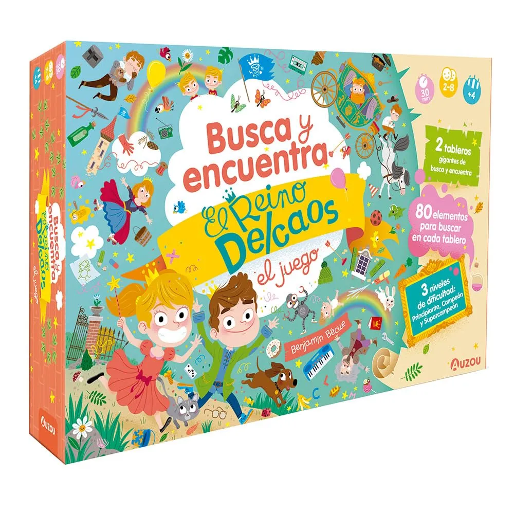 Juego de mesa Busca y encuentra El Reino Del caos