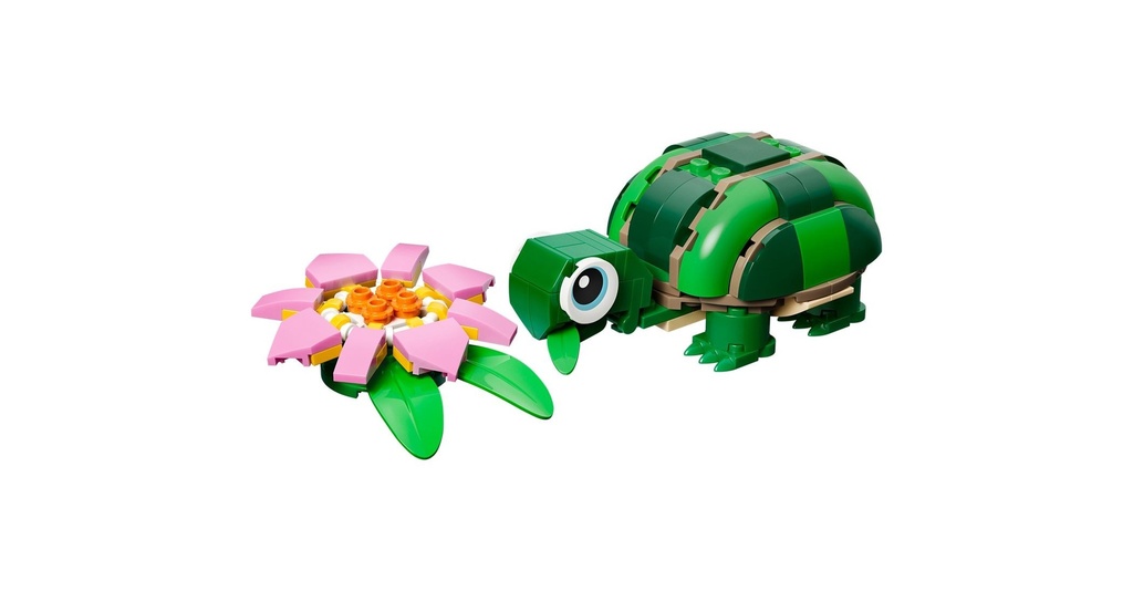 Tortuga con Flor de Nenufar 31377