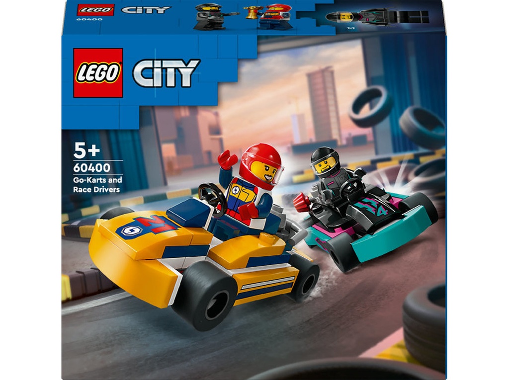 LEGO City 60400 Go-Karts and Race Drivers in Multi
