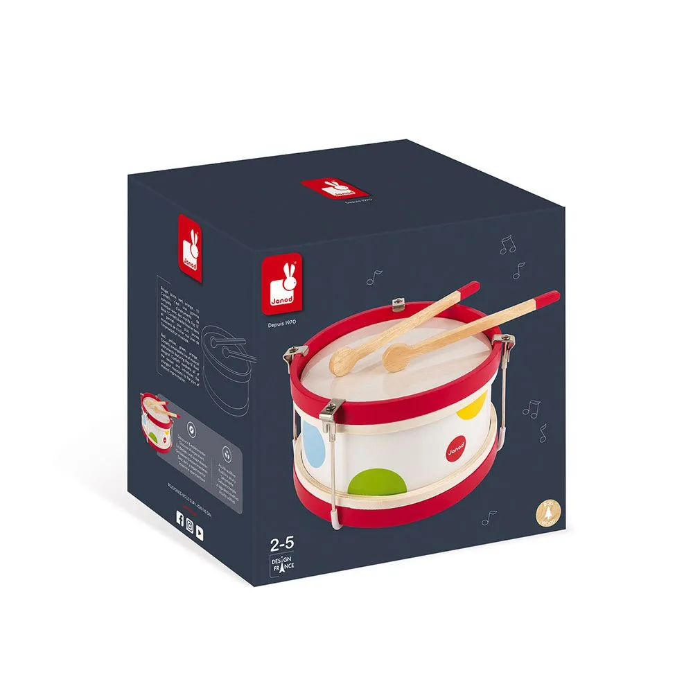 Janod Confetti Junior Drum Set Multi