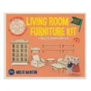 Sam & Julia Living Room Wooden Furniture Kit Kids/Children DIY Play Toy 6y+