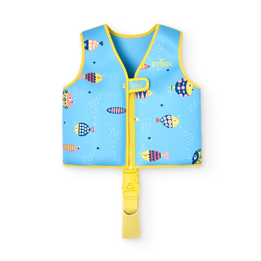 Chaleco Flotador Peces Btbox Para Niños