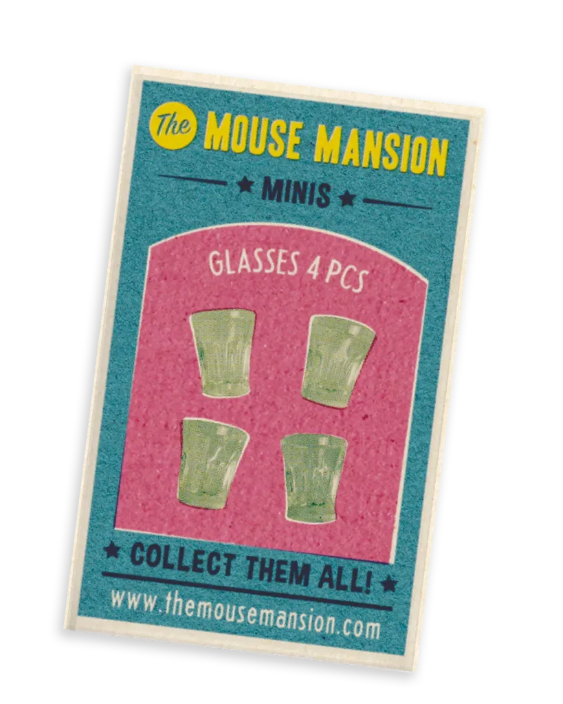 Minis Set Vasos De Agua