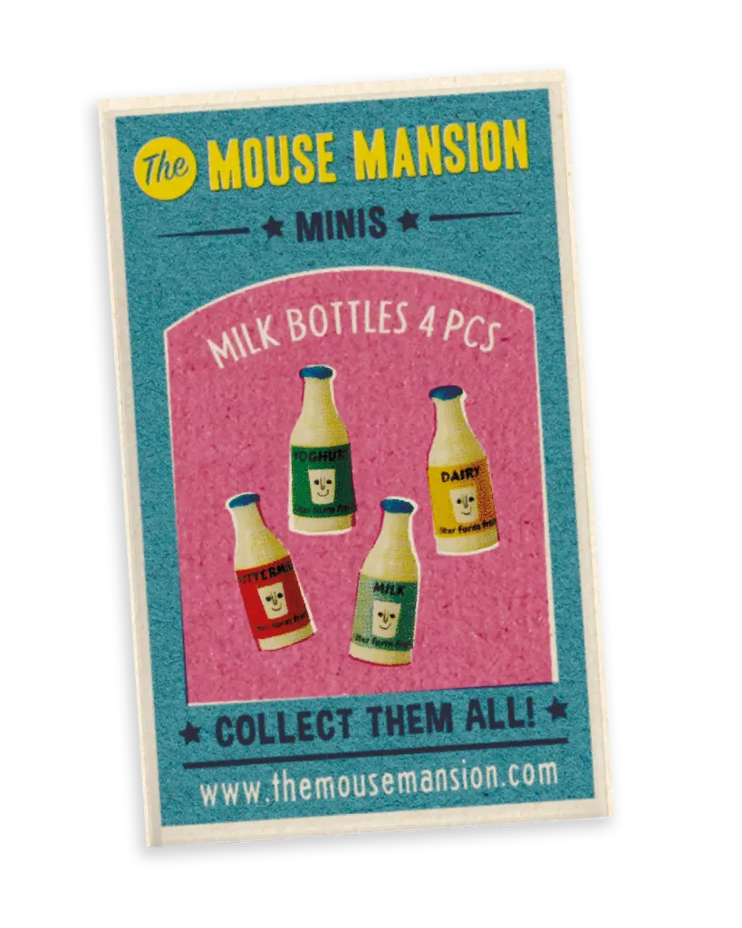 Minis Botellas De Leche