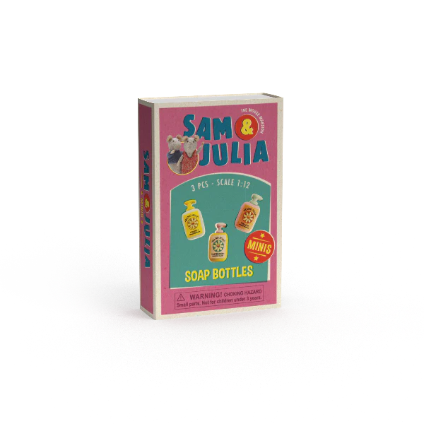 Minis Botellas de Jabon