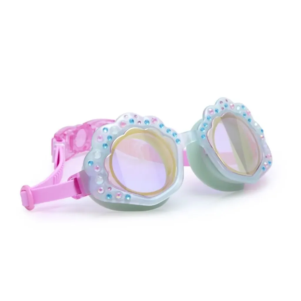 Bling2o Bling2o Girl Turquoise Tides Shell Swim Goggle - Little Kid