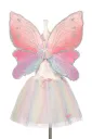 Carlina Fairy Costume–Skirt and Wings Set (multicolor) - Role-Play for Children-sz 3-5 Yrs