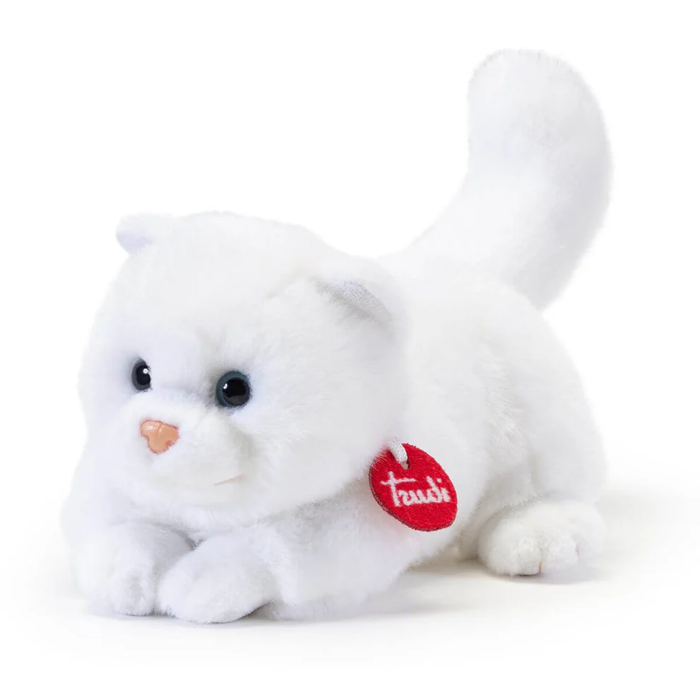 Peluche Gatito Brad blanco S
