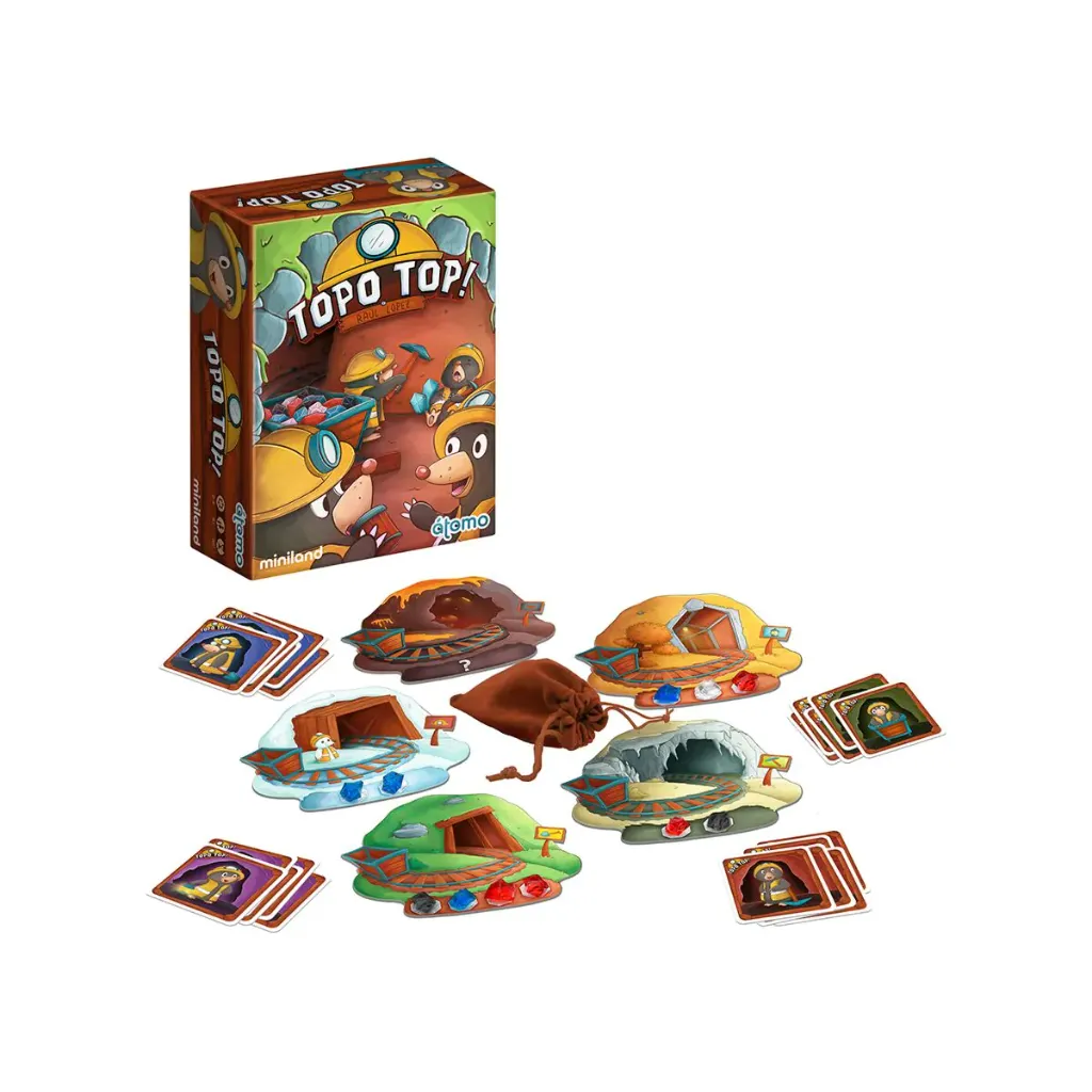 Miniland Topo Top Board Game