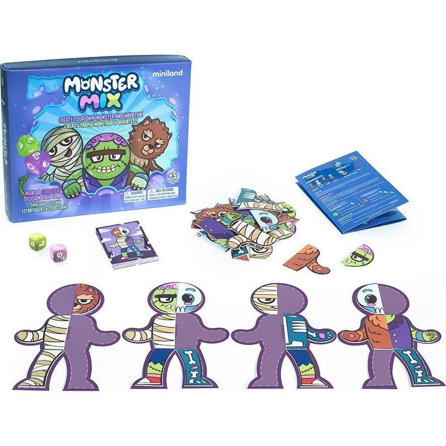 Miniland Monster Mix Game