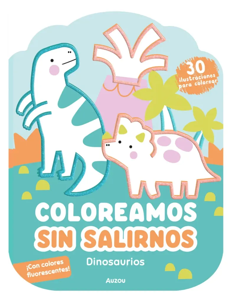 Coloreamos sin salirnos Dinos