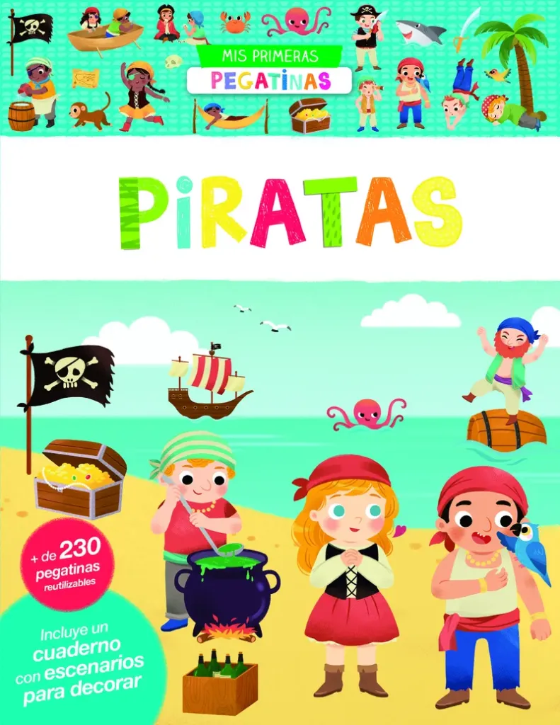 Pegatinas Los piratas