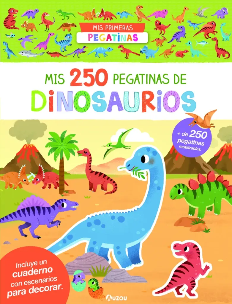 Mis 250 Pegatinas. Dinosaurios