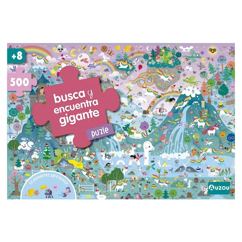 Puzle 500 Busca Y Encuentra Gigante