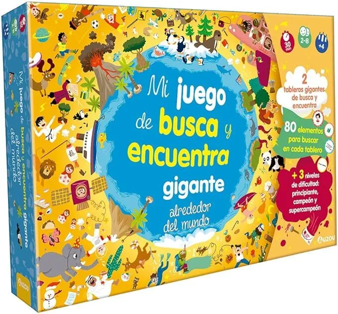 Busca y encuentra Alrededor del mundo