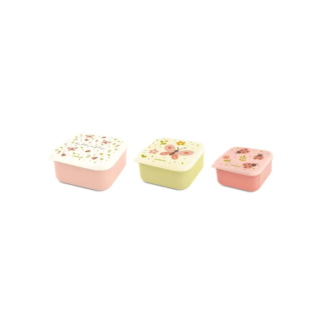 Set de 3 fiambreras