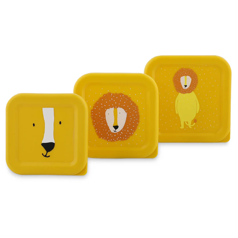3er-Set Kinder Bdose Snackbox TRIXIE