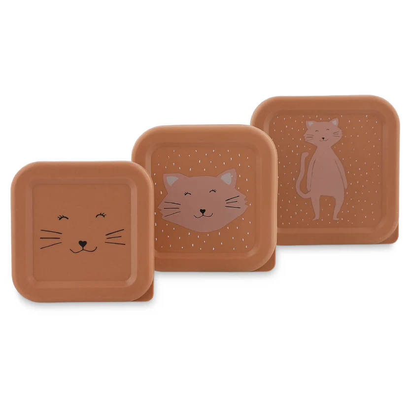 3er-Set Kinder Bdose Snackbox TRIXIE