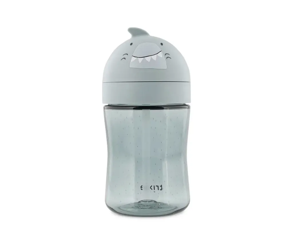 Vaso con pajita Mr. Shark