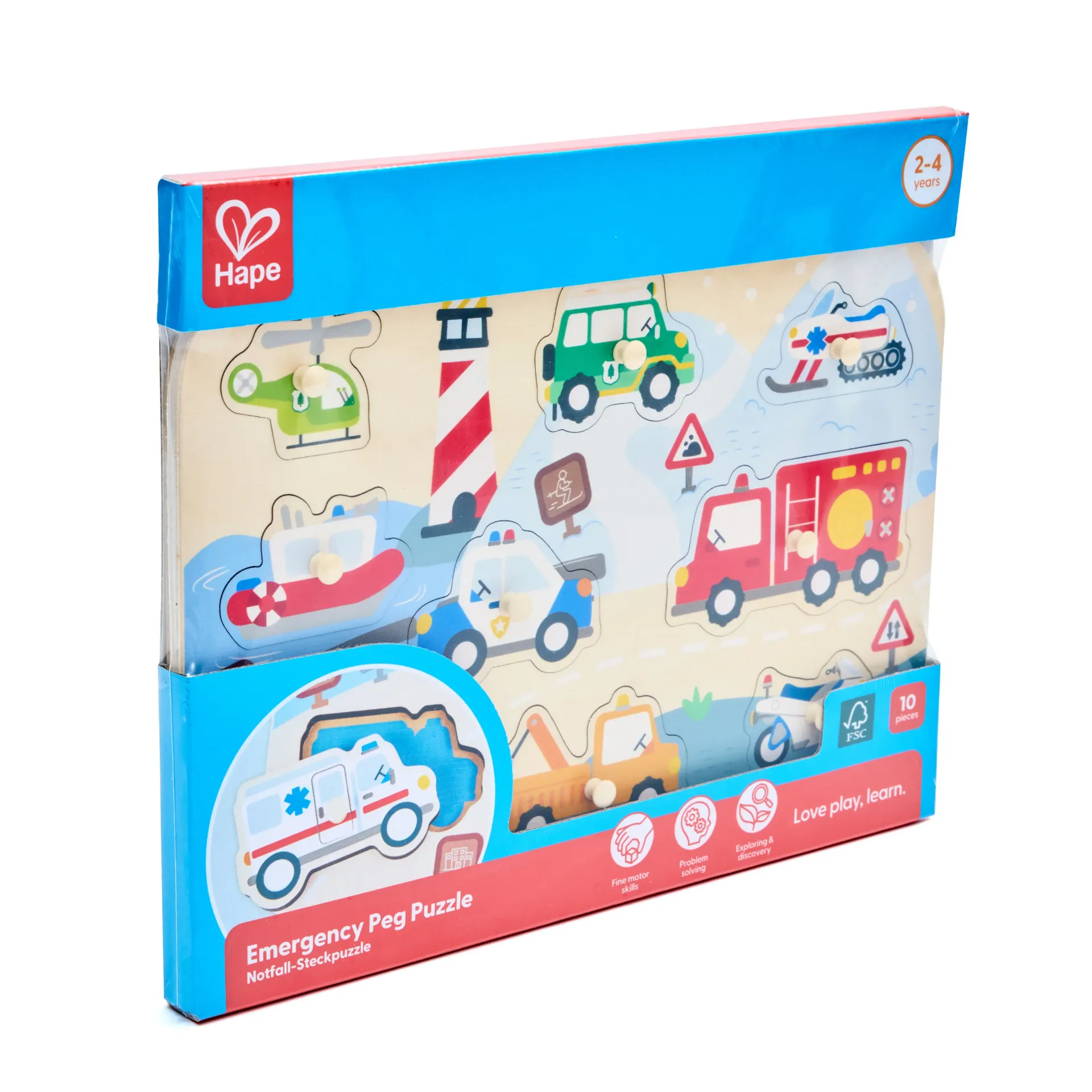 Puzzle coches emergencia