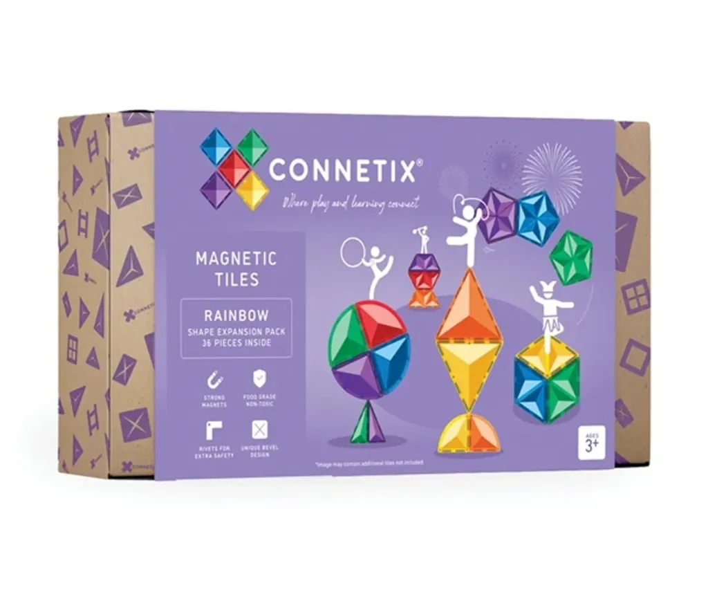 Connetix Construcción Expansión Rainbow Shape 36 piezas