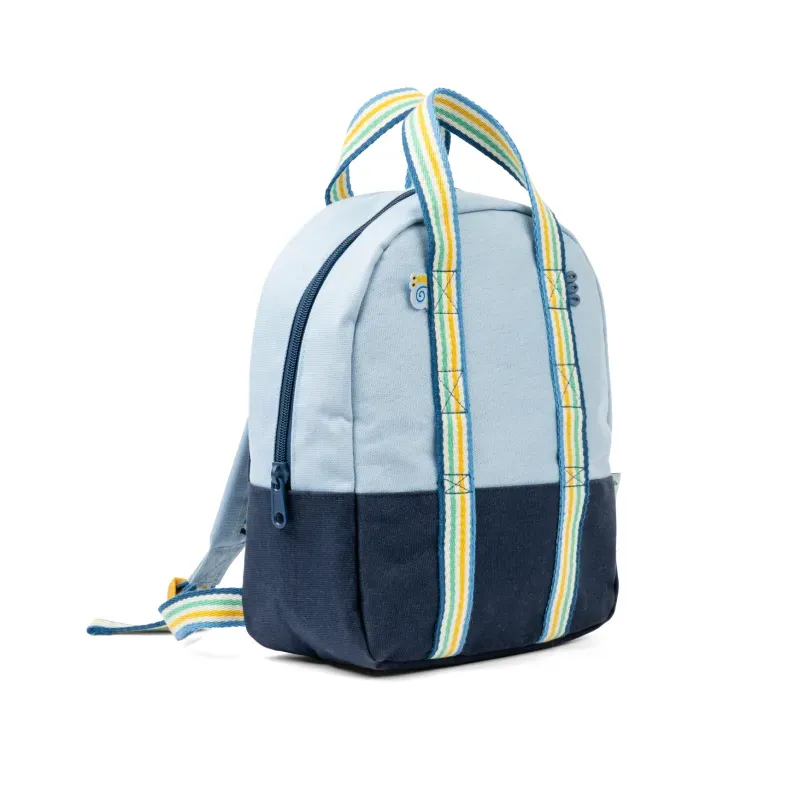 Mochila azul océano