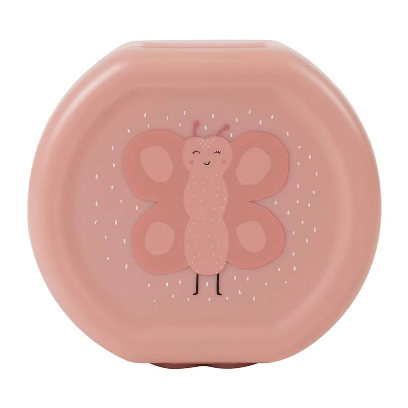 Trixiebaby Snackbox Met Clip 2st Mrs. Butterfly