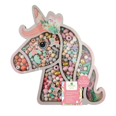 Cuentas de Madera Unicornio