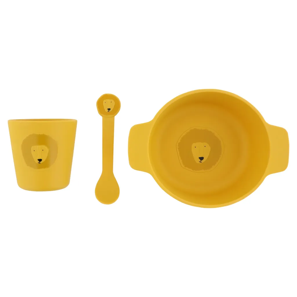 Juego de comida silicona Mr. Lion