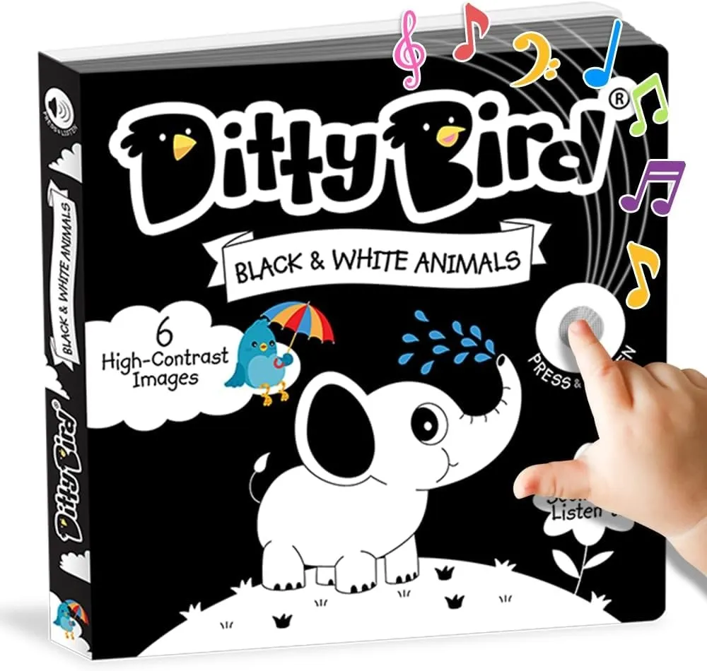 Ditty Bird BLACK & WHITE ANIMALS