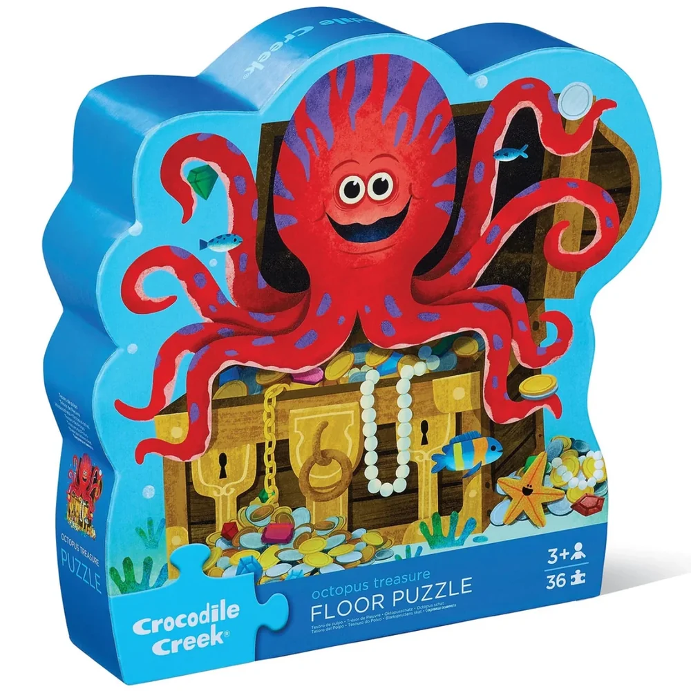 Puzzle 36 piezas  tesoros del pulpo